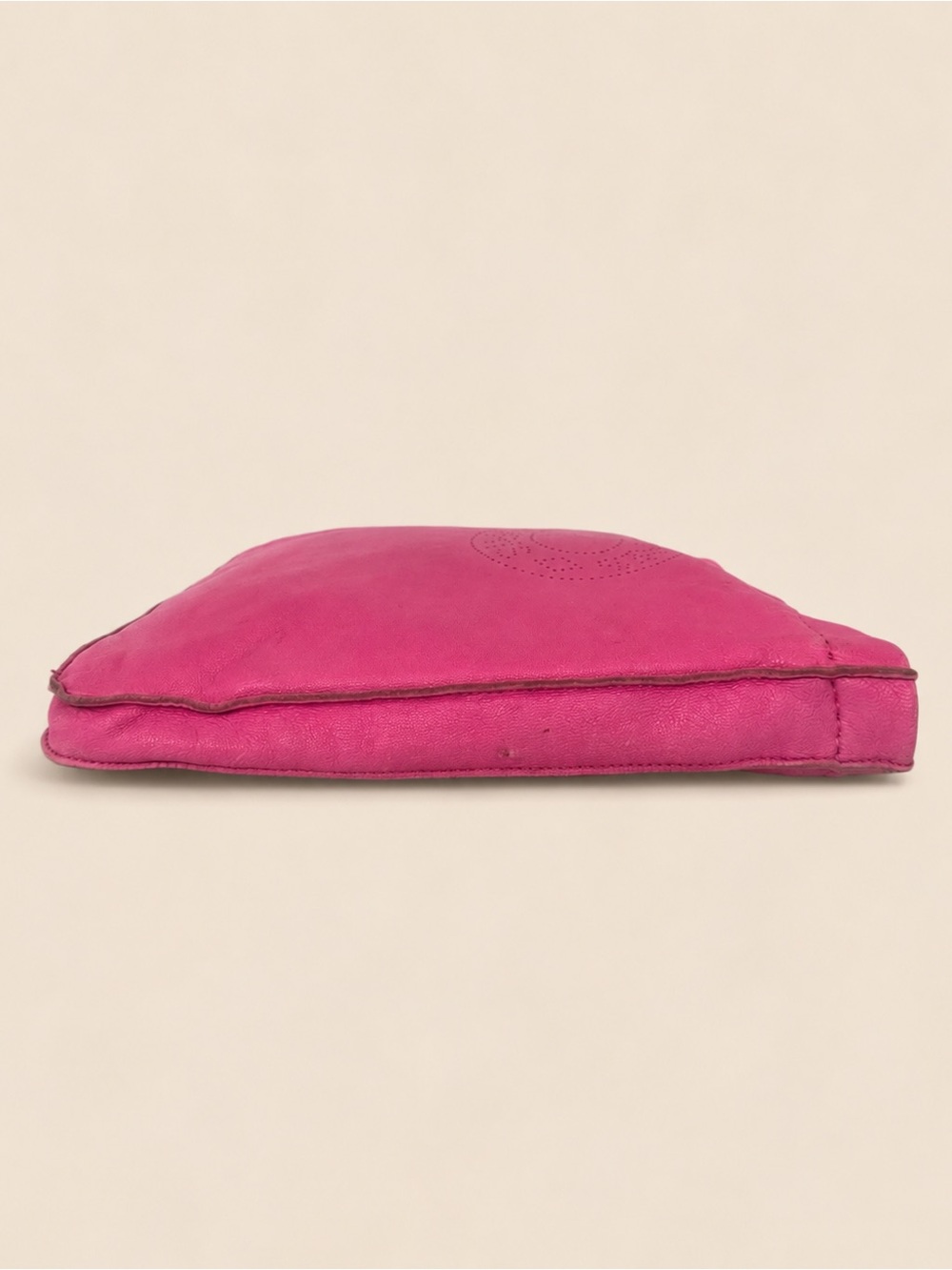 Hermes Milo Clou de Selle Pink Fuchsia Lambskin Crossbody Bag COA - Picture 16 of 16